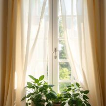 Firany a prywatność w ciągu dnia: jak wybrać tkaniny i ustawić okno, by nie tracić światła i dyskrecji