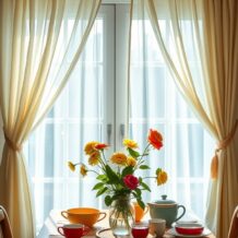 Zasłony do kuchni: kiedy warto je wybrać i jak zadbać o praktyczność oraz estetykę wnętrza